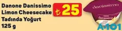DANONE DANİSSİMO LİMON CHEESECAKE TADINDA YOĞURT 125 G